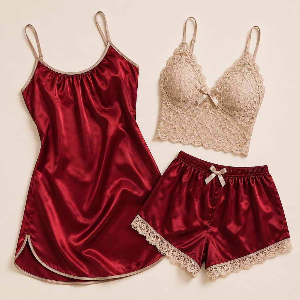 Pack Satin Lisse