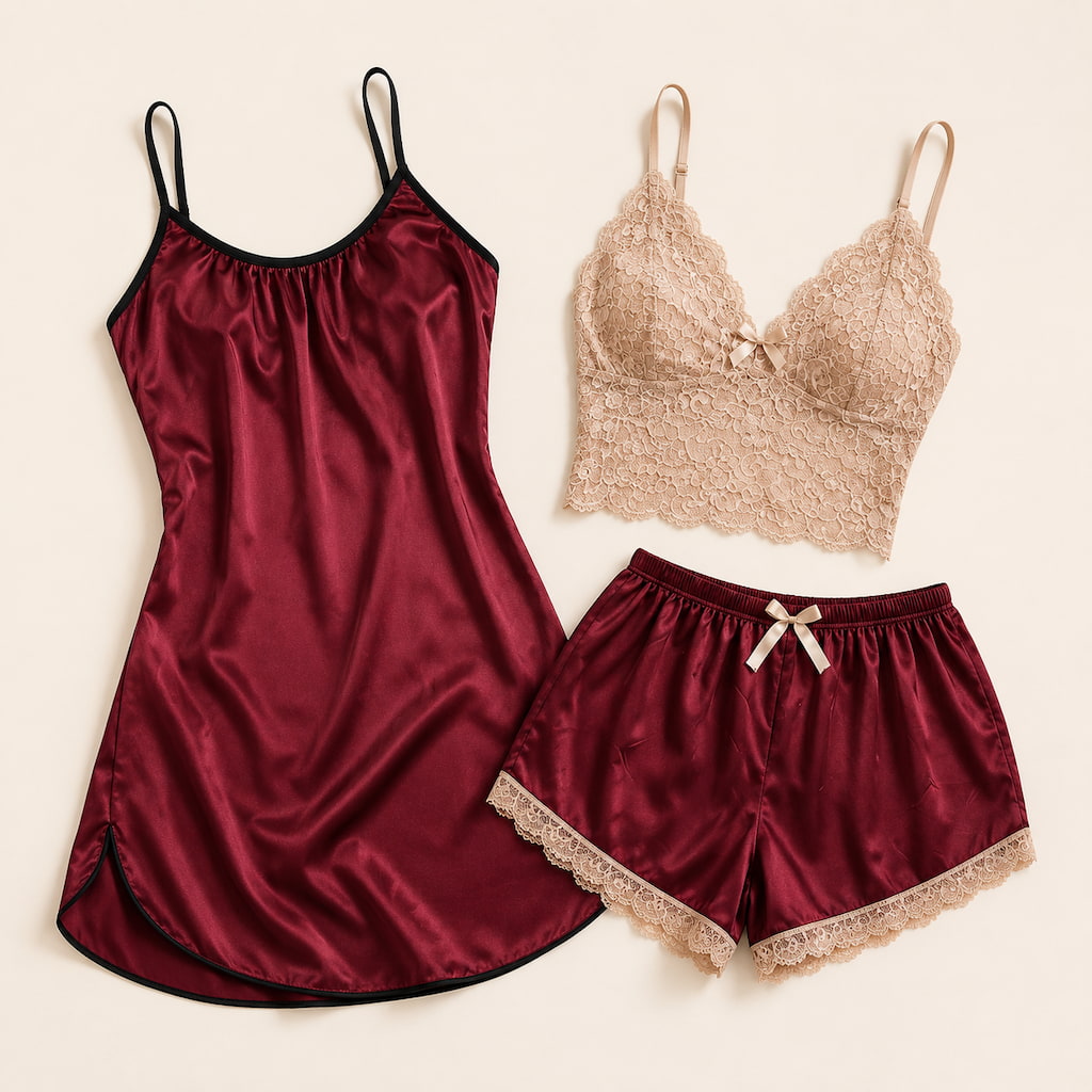Pack Satin Lisse
